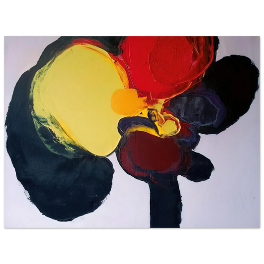 Luis Feito - COMPOSITION 1965  75x100 cm / 30x40inches Fine Art Poster