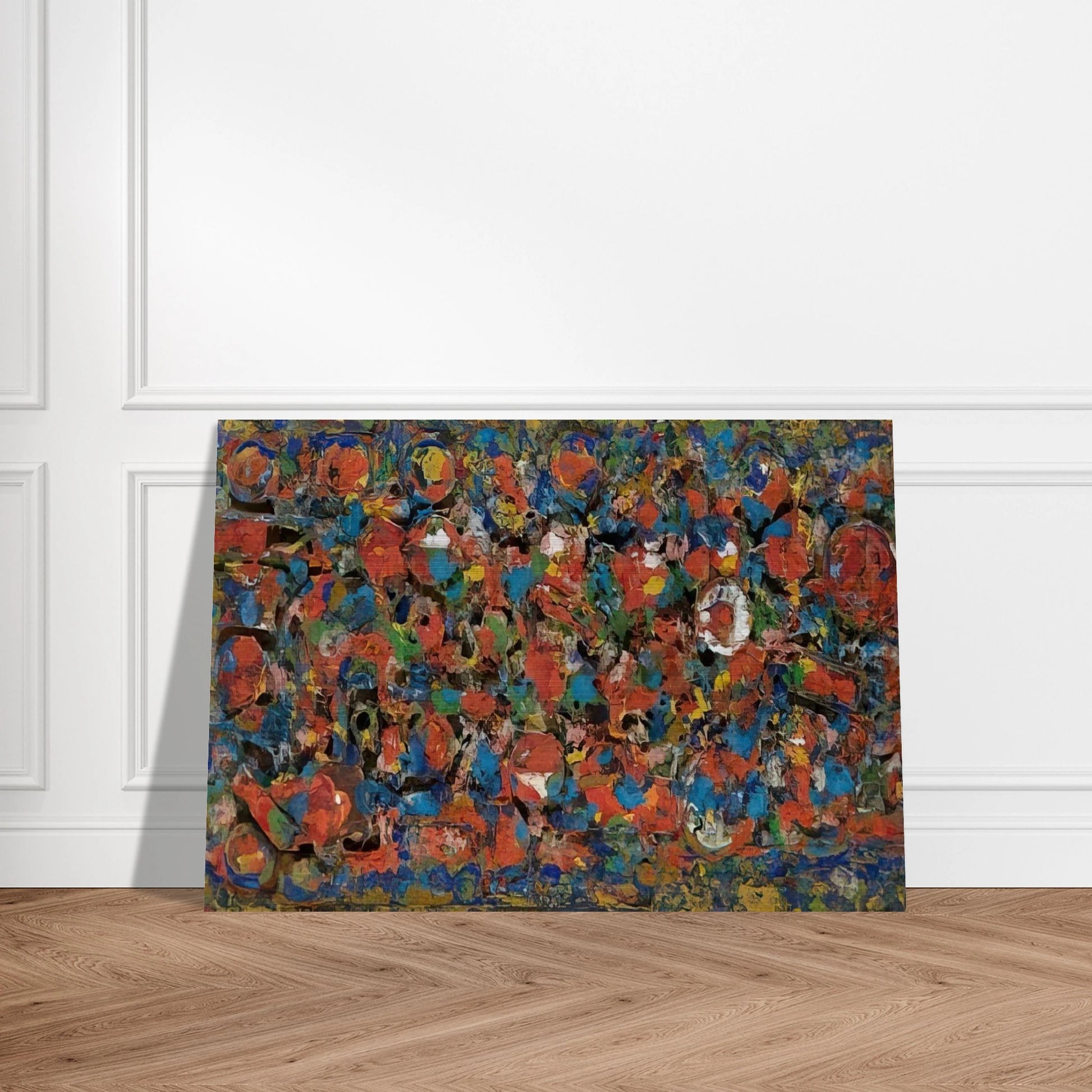 Encrustation - 1976 - Richard Pousette-Dart Brushed Aluminum Print - 70x100 cm / 28x40 inches | Richard Pousette-Dart Aluminum Print | Richard Pousette-Dart Prints