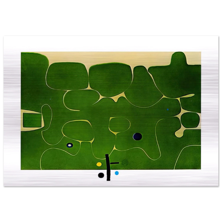 Il Labirinto della Psiche - 1986 - Victor Pasmore Brushed Aluminum Print - 70x100 cm / 28x40 inches | Victor Pasmore Aluminum Print | Victor Pasmore Prints