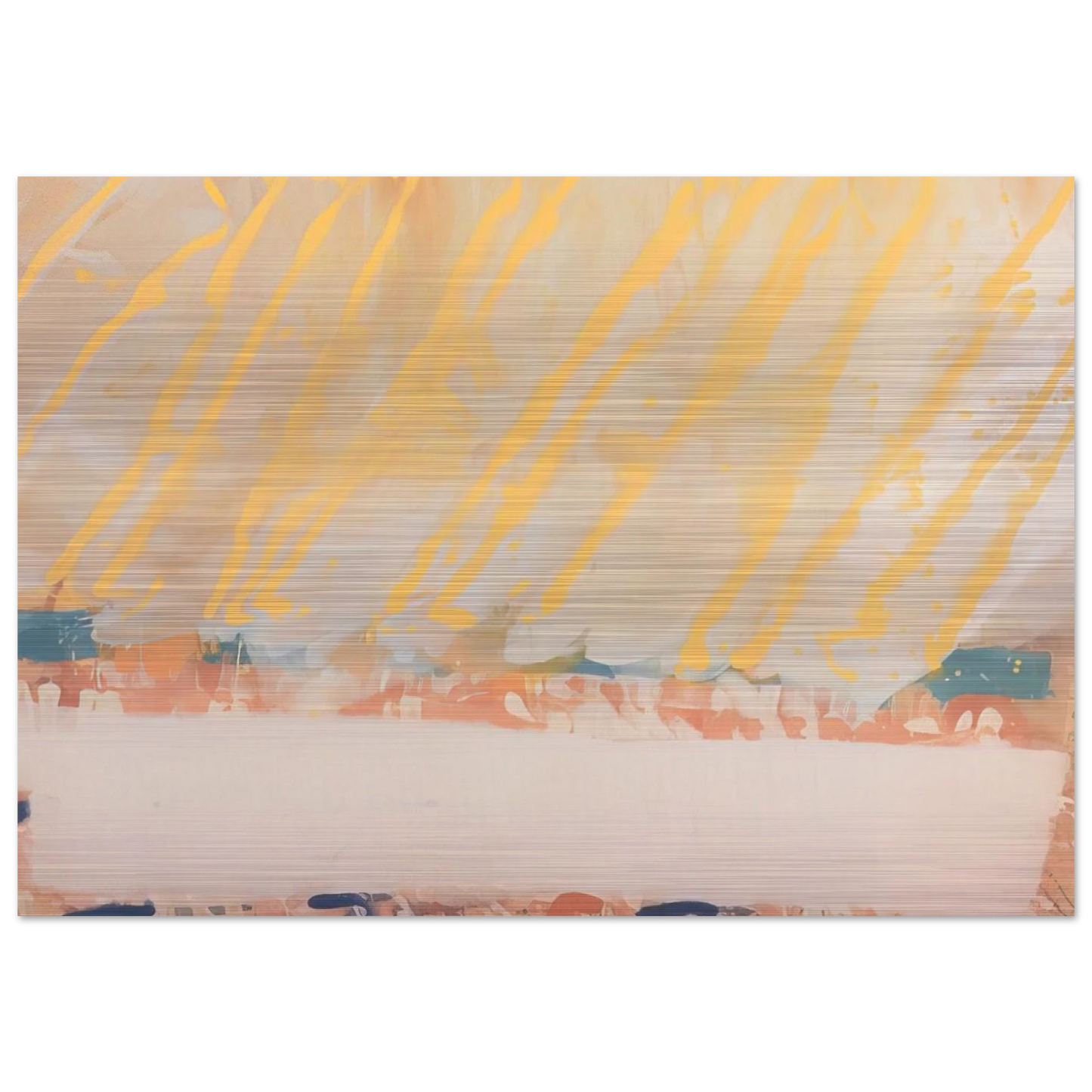 Paradise - 1979 - Albert Irvin Brushed Aluminum Print - 70x100 cm / 28x40 inches | Albert Irvin Aluminum Print | Albert Irvin Prints