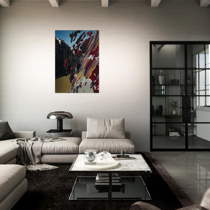 FIRENZE - Gerhard Richter Brushed Aluminum Print - 70x100 cm / 28x40 inches | Gerhard Richter Aluminum Print | Gerhard Richter Prints