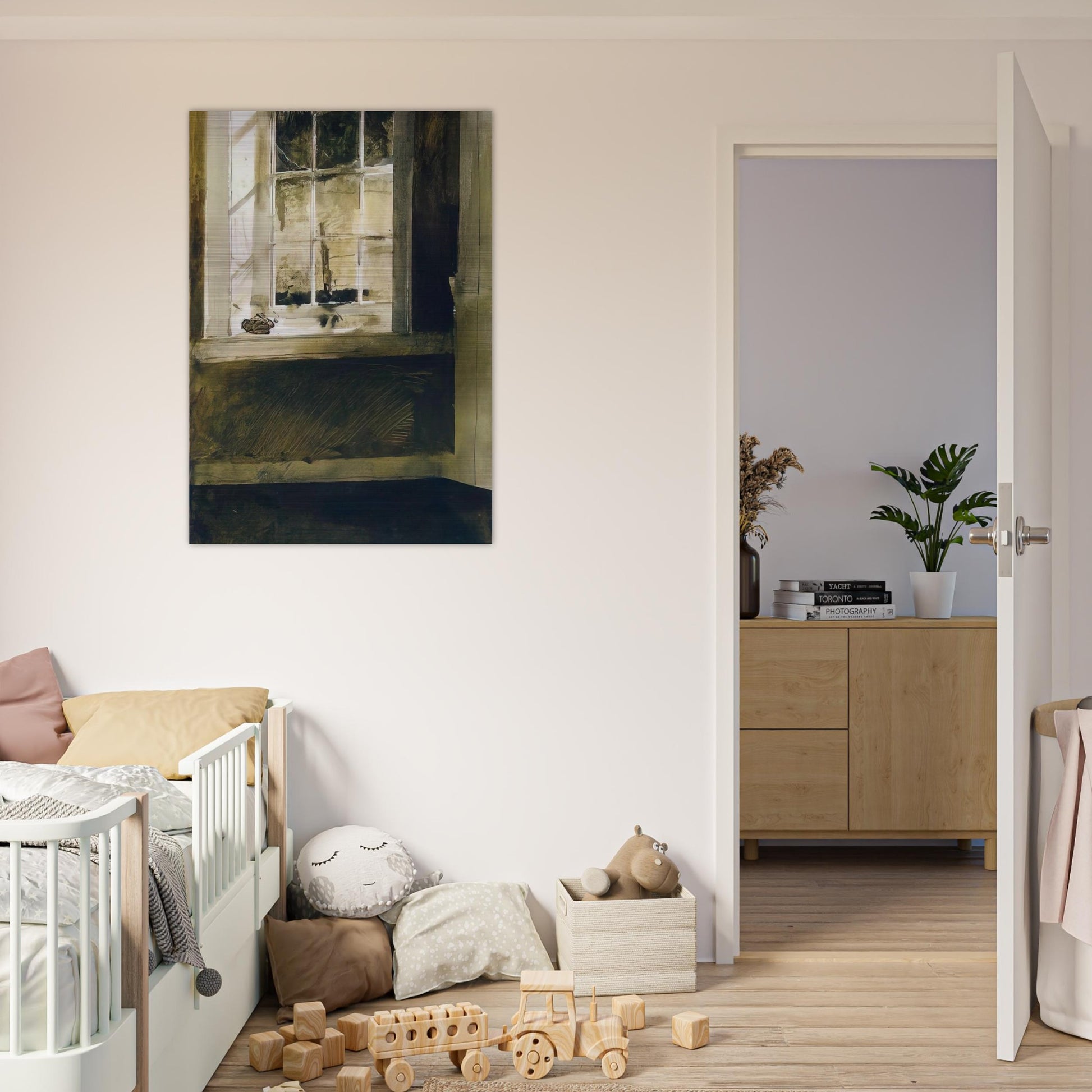 GROUNDHOG DAY 4 - Andrew Wyeth Brushed Aluminum Print - 70x100 cm / 28x40 inches | Andrew Wyeth Aluminum Print | Andrew Wyeth Prints