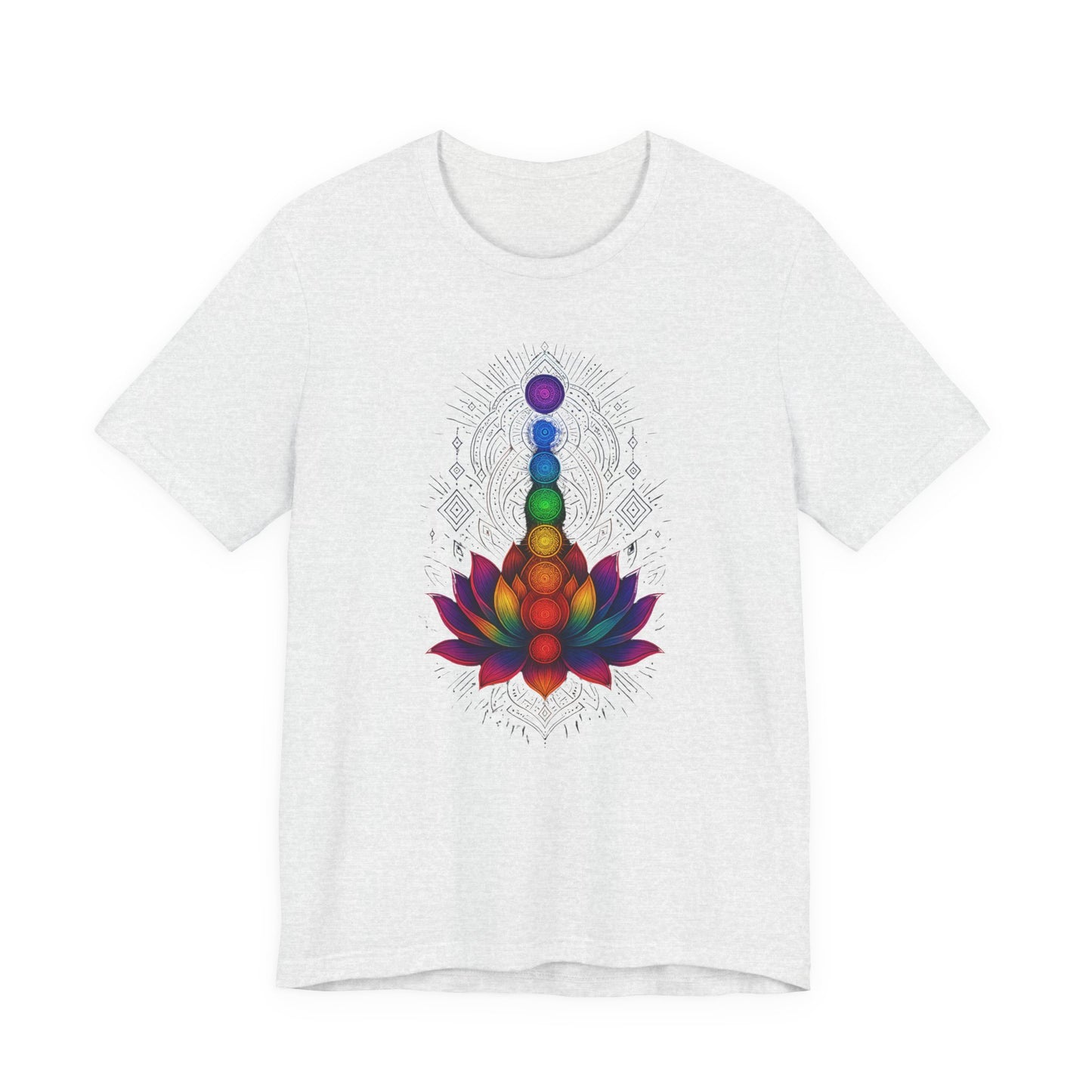Chakra-Lotusblume, spiritueller Yoga-Liebhaber