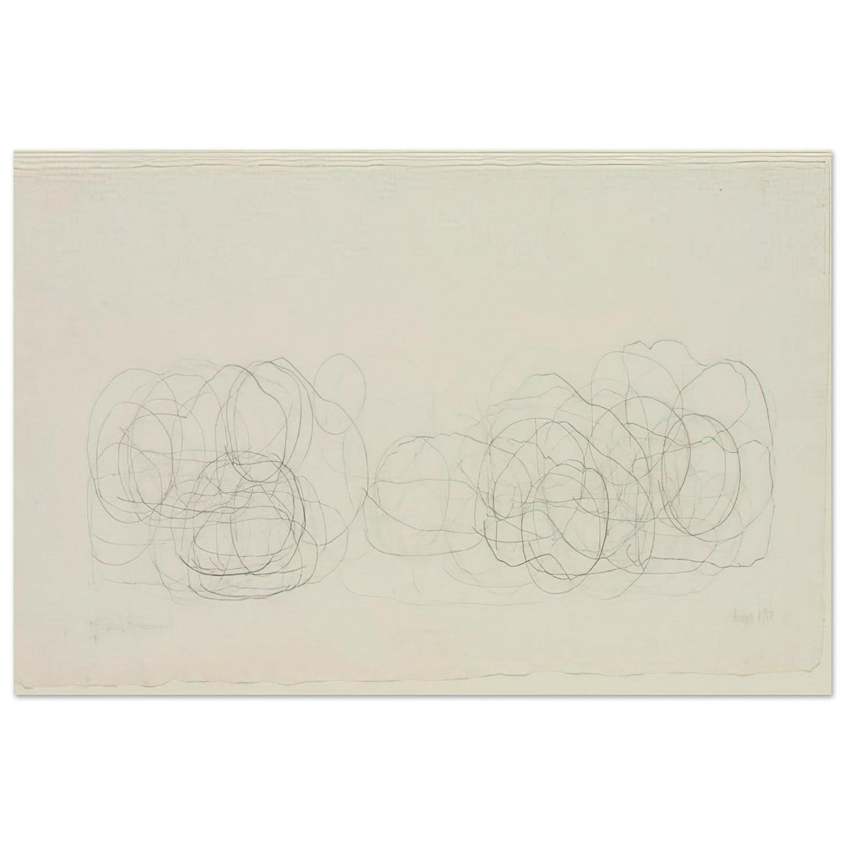 7R15 Where R=Ryoanji - 1983 - John Cage Art Prints - 100x150 cm / 40x60″ inches | John Cage Poster | John Cage Prints