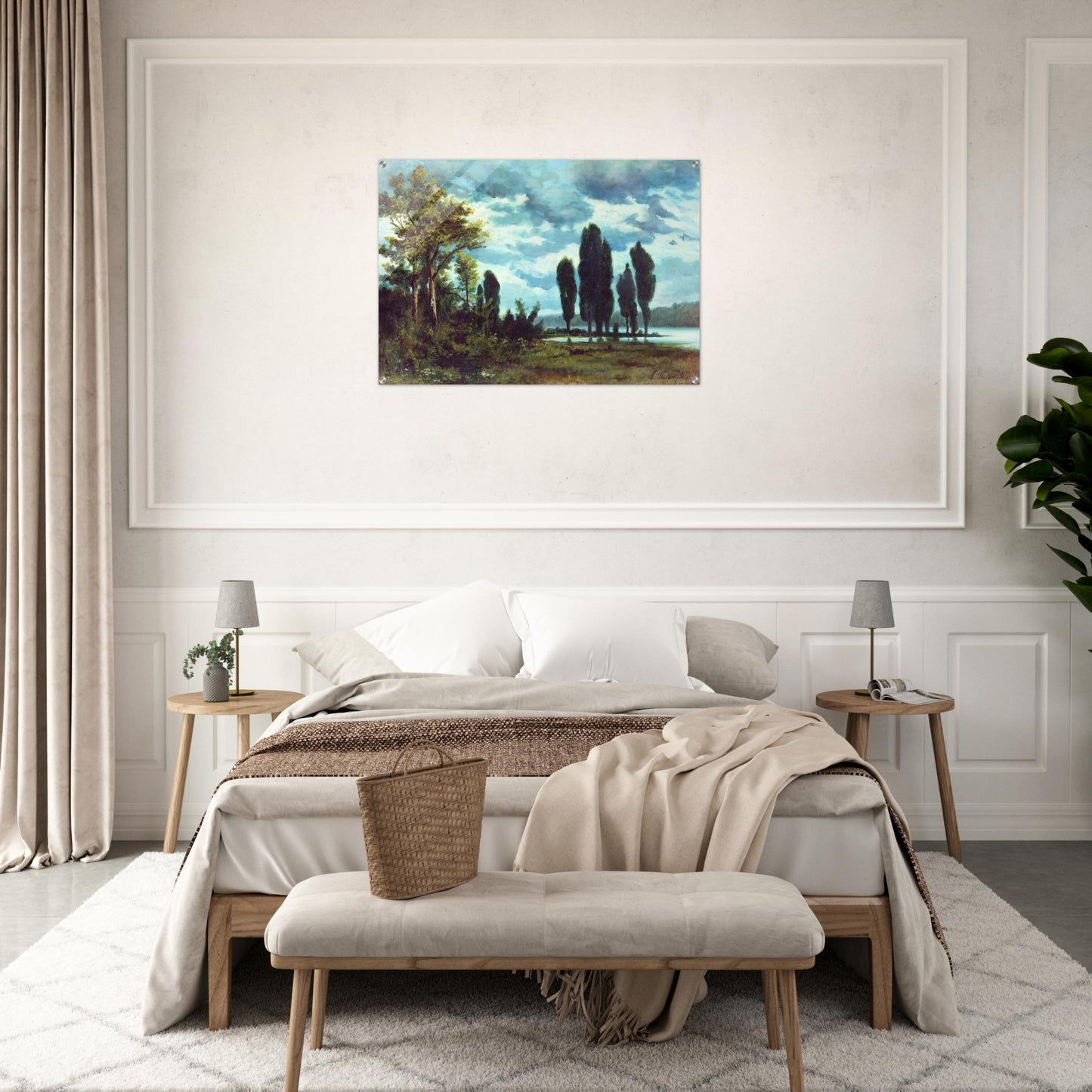 Landscape - Arkhyp Kuindzhi Acrylic Print - 70x100 cm / 28x40″ inches | Arkhyp Kuindzhi Wall Art | Arkhyp Kuindzhi Prints