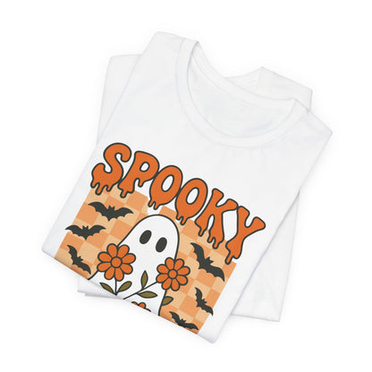 Gruselige Mama, grooviger Vintage-Geist, Halloween, gruselige Mutter