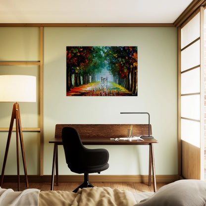 Leonid Afremov - Leonid Afremov Brushed Aluminum Print - 70x100 cm / 28x40 inches | Leonid Afremov Aluminum Print | Leonid Afremov Prints
