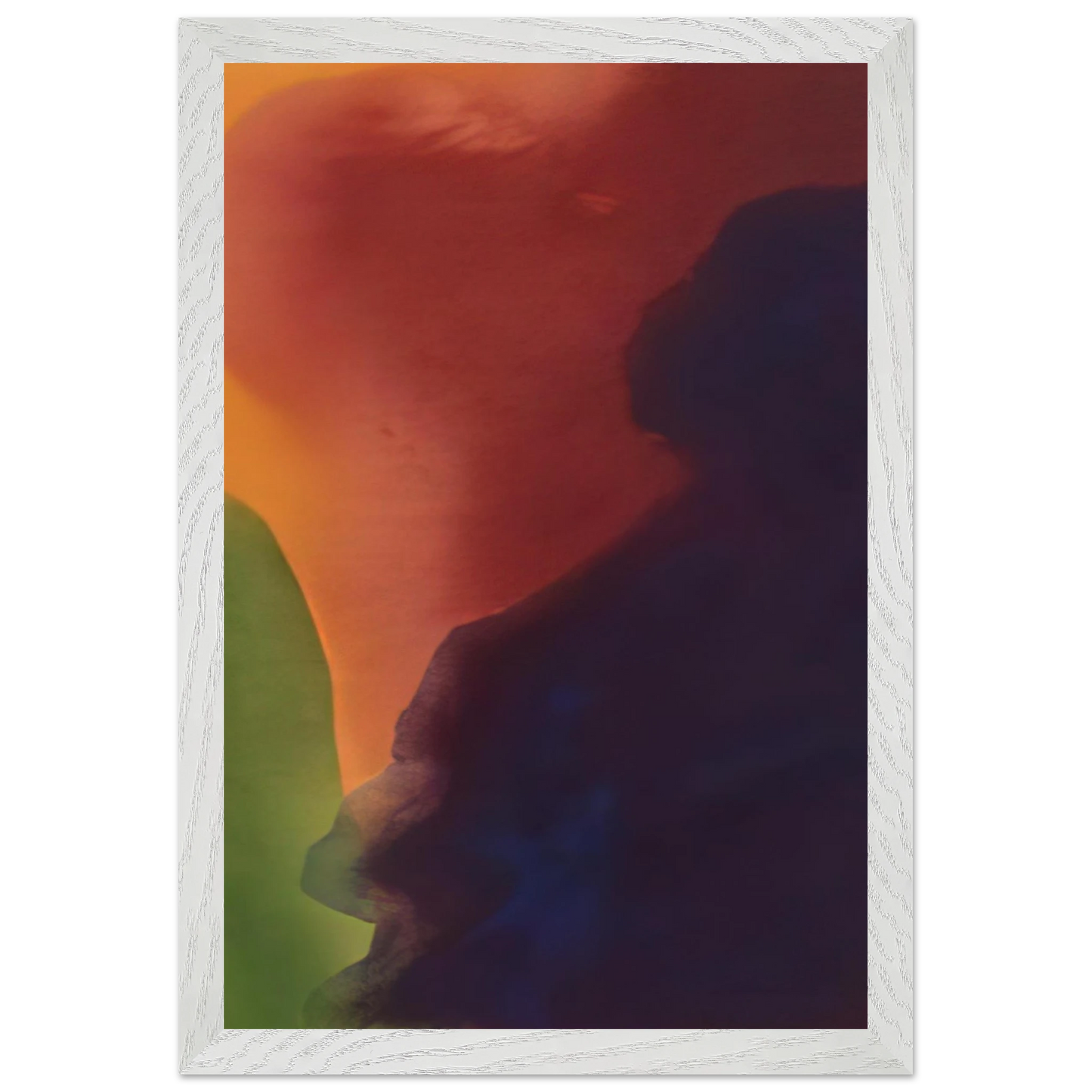 Helen Frankenthaler - Blue Atmosphere III - 1963 Wall art - A2 (42 x 59.4  cm) - Fine Art Poster-canvas - -