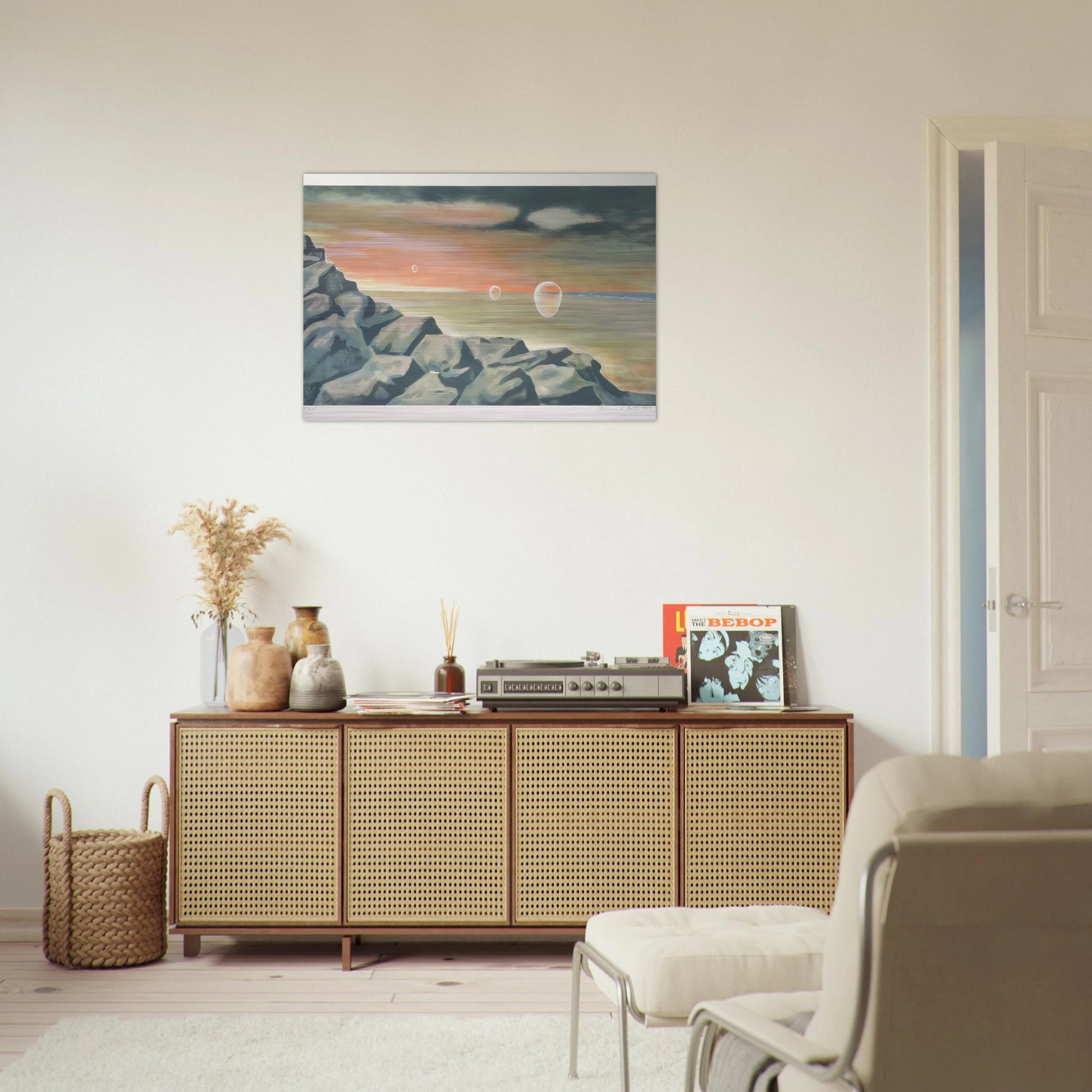 Eschantos 21 - Magic Realism - Clarence Holbrook Carter Brushed Aluminum Print - 70x100 cm / 28x40 inches | Clarence Holbrook Carter Aluminum Print | Clarence Holbrook Carter Prints