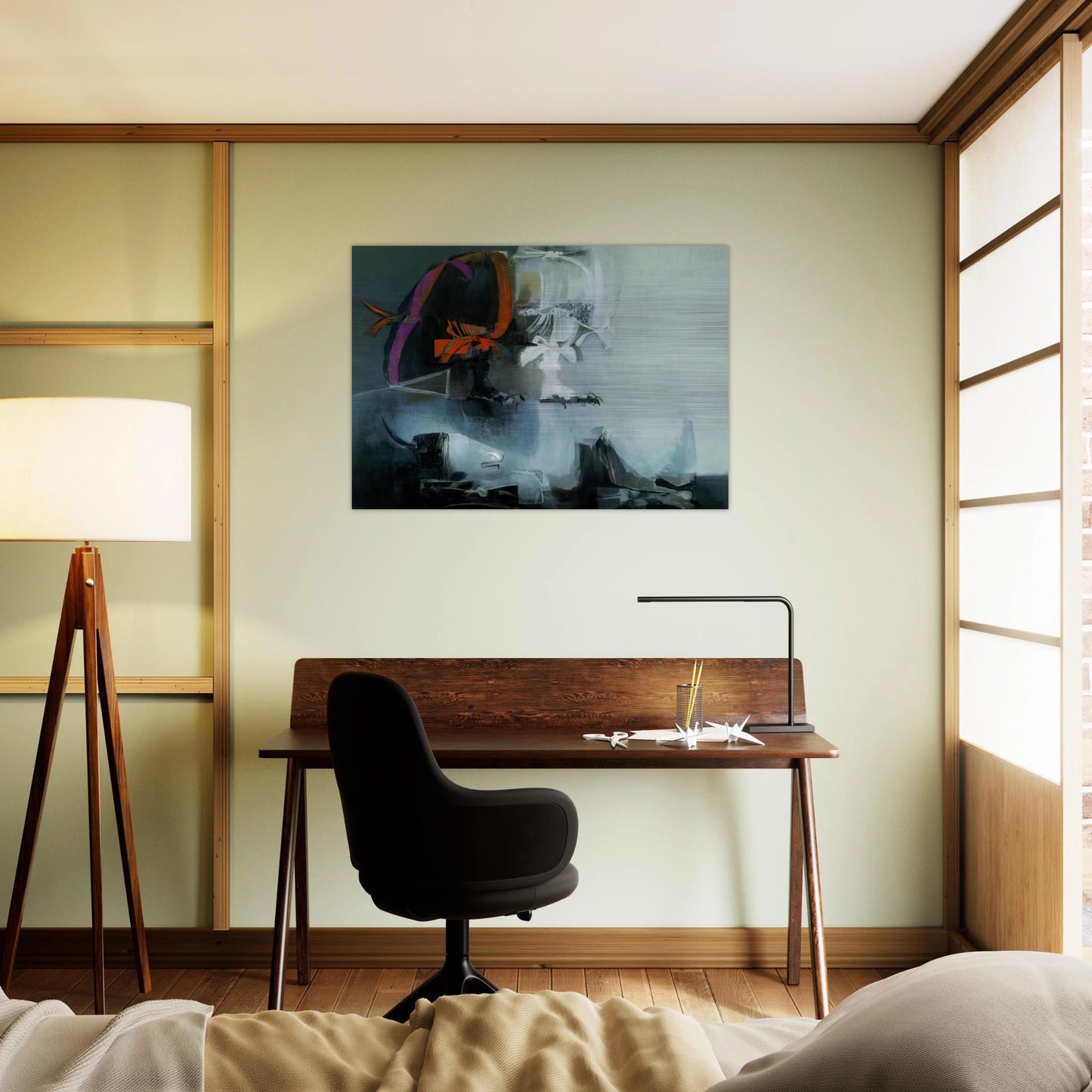 TOROCONDOR 1959 - Alejandro Obregon Brushed Aluminum Print - 70x100 cm / 28x40 inches | Alejandro Obregon Aluminum Print | Alejandro Obregon Prints