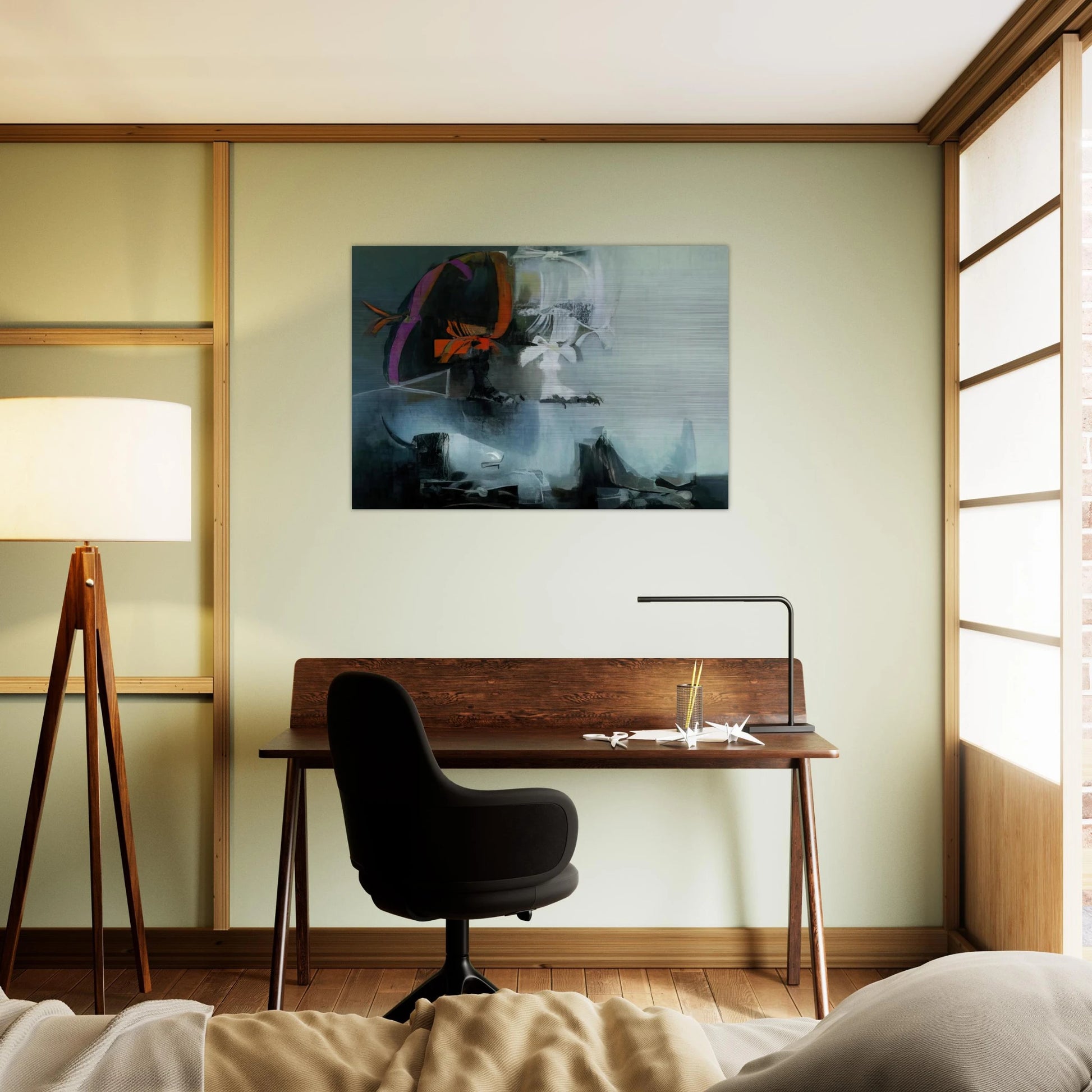 TOROCONDOR 1959 - Alejandro Obregon Brushed Aluminum Print - 70x100 cm / 28x40 inches | Alejandro Obregon Aluminum Print | Alejandro Obregon Prints