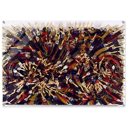 Untitled - 1995 - Arman Acrylic Print - 70x100 cm / 28x40″ inches | Arman Wall Art | Arman Prints
