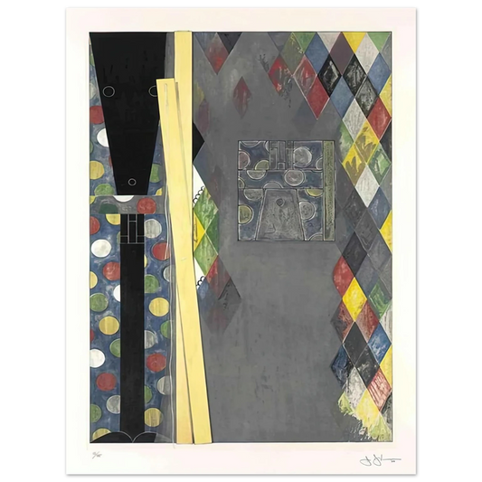 Jasper Johns - BUSHBABY 2004  75x100 cm / 30x40inches Fine Art Poster