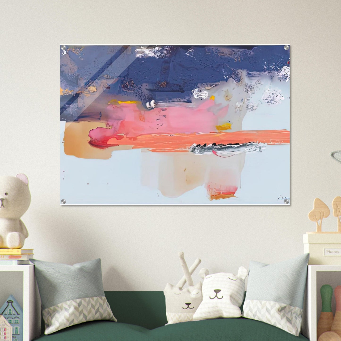 Western Roadmap, 1991- - Helen Frankenthaler Acrylic Print - 70x100 cm / 28x40″ inches