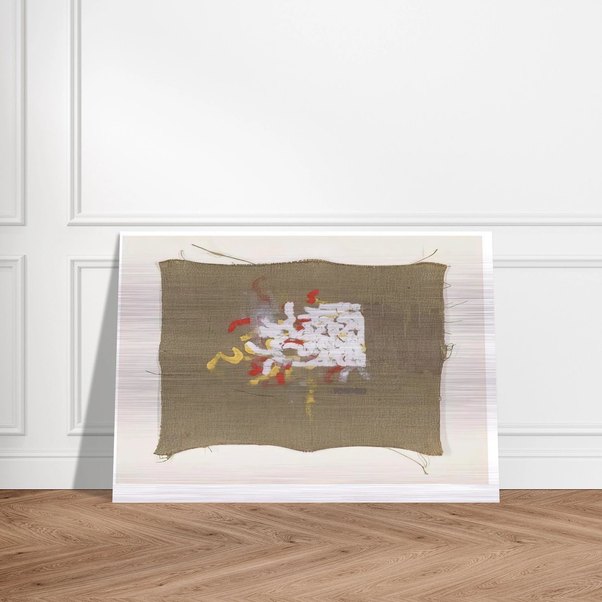 Untitled #36 - 1963 - Robert Ryman Brushed Aluminum Print - 70x100 cm / 28x40 inches | Robert Ryman Aluminum Print | Robert Ryman Prints