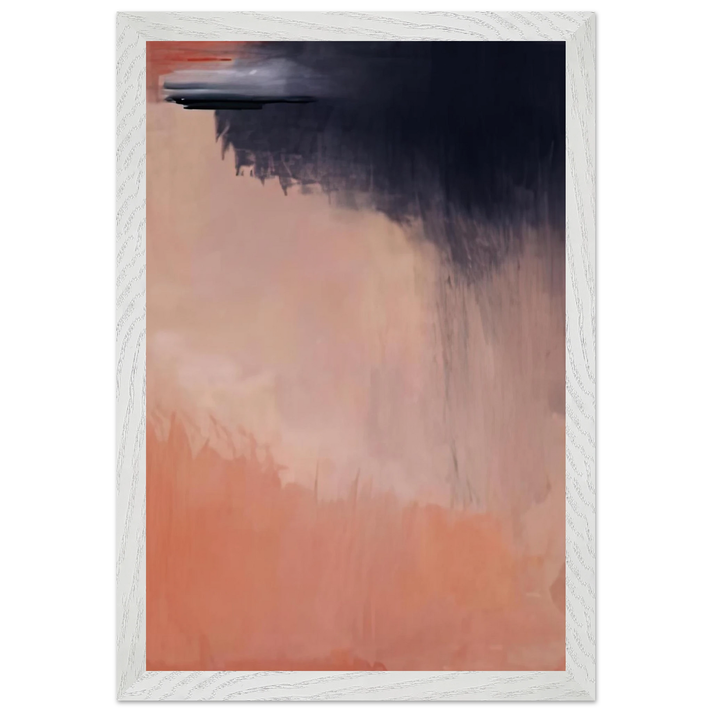 Helen Frankenthaler - Cloud Burst, 2002- Wall Art - 21x29.7 cm / 8x12" - Premium Wooden Framed Poster With Fine Art Paper-canvas - Wood frame