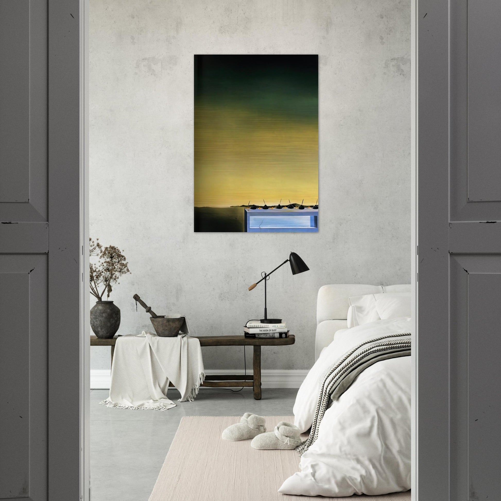 NOSTALGIA OF THE CANNIBAL 1932 - Salvador Dali Brushed Aluminum Print - 70x100 cm / 28x40 inches | Salvador Dali Aluminum Print | Salvador Dali Prints
