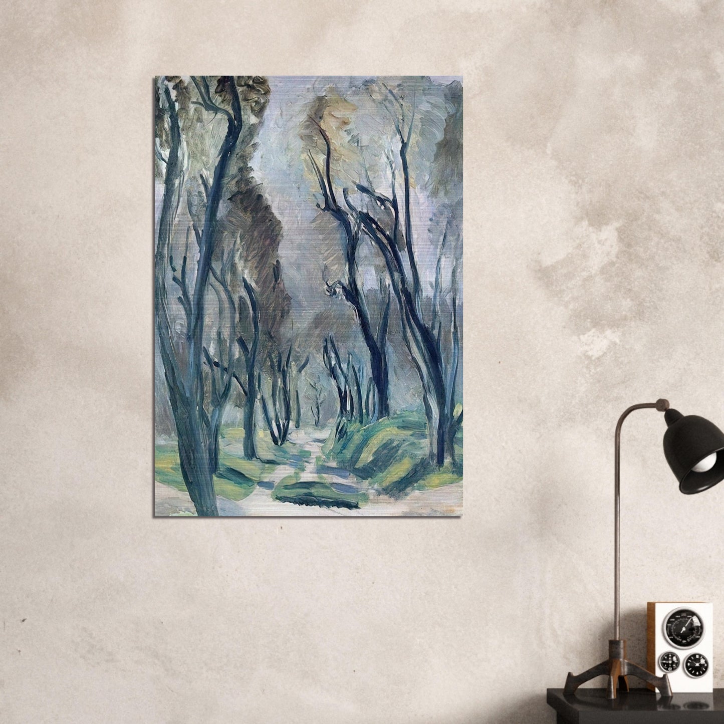AVENUE OF OLIVE TREES 1952 - Henri Matisse Brushed Aluminum Print - 70x100 cm / 28x40 inches | Henri Matisse Aluminum Print | Henri Matisse Prints