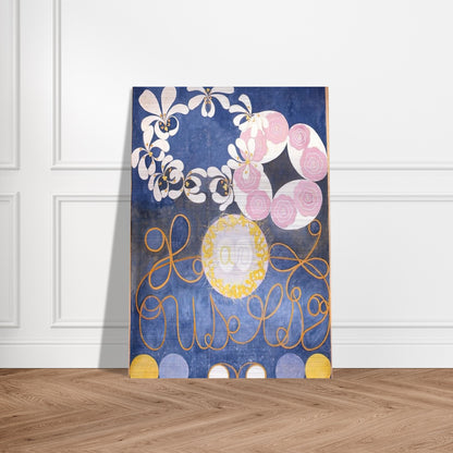THE TEN LARGEST 1907 - Hilma af Klint Brushed Aluminum Print - 70x100 cm / 28x40 inches | Hilma af Klint Aluminum Print | Hilma af Klint Prints