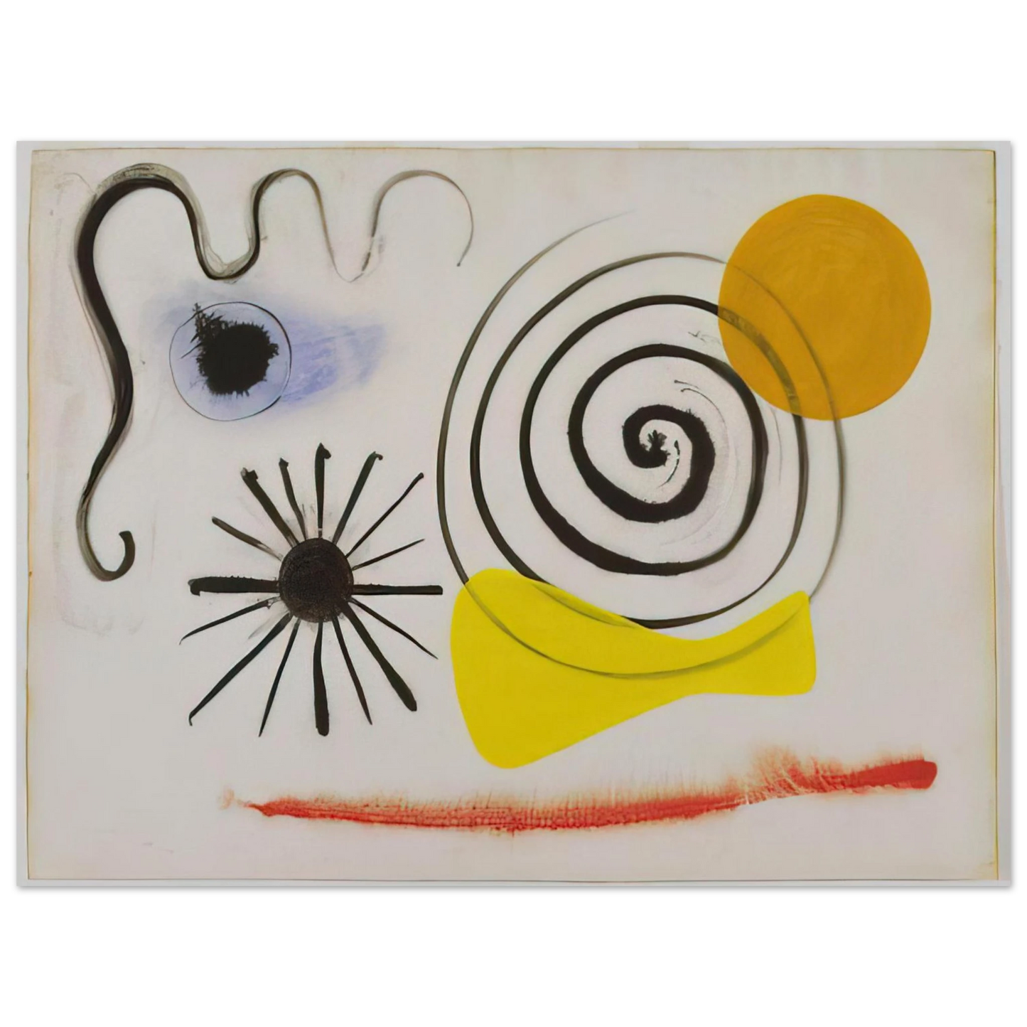 Alexander Calder - UNTITLED 1941 Fine Art Poster