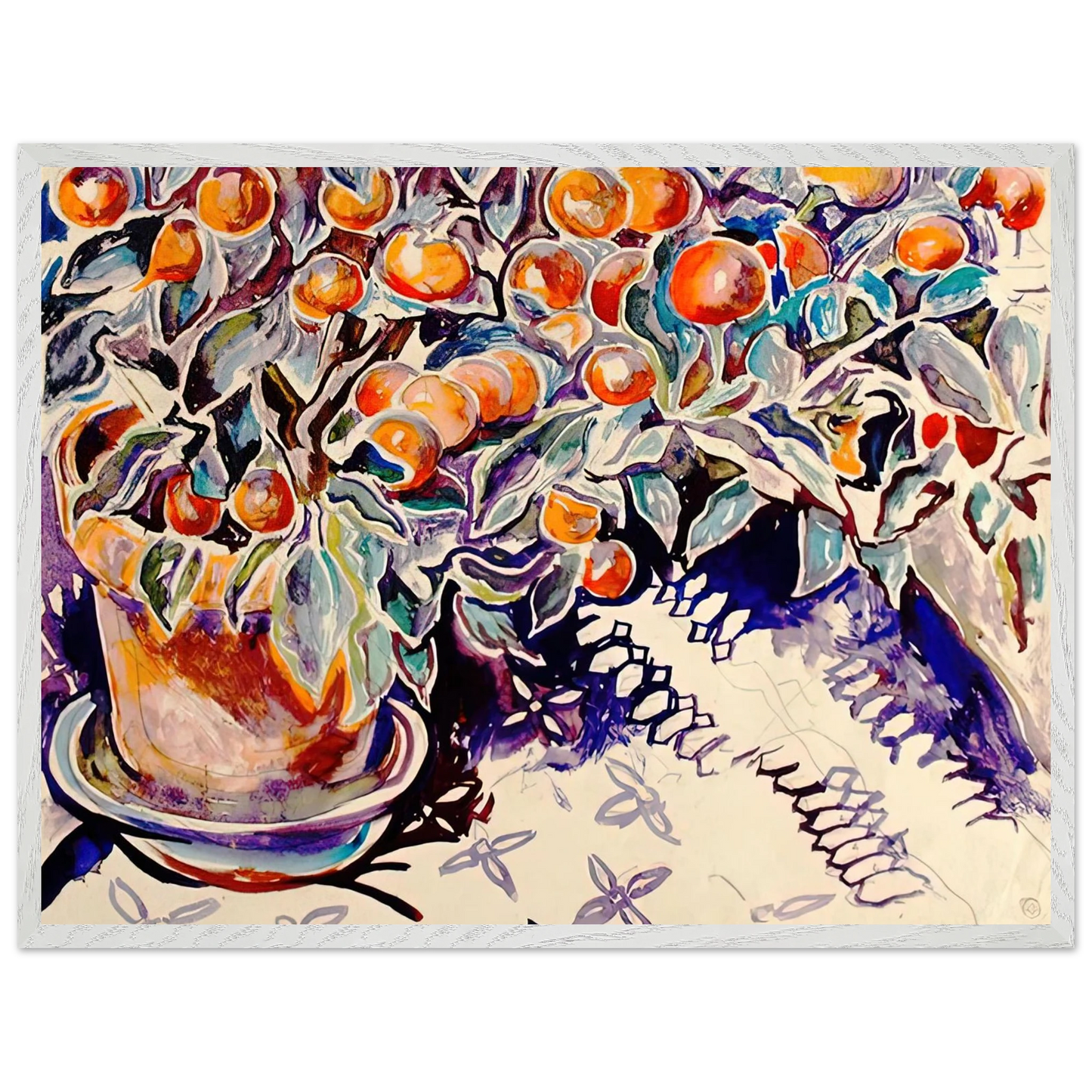 Walter Inglis Anderson - Walter Anderson Wall art - 40x50 cm / 16x20 inches - Premium Wooden Framed Poster With Fine Art Paper-canvas - Wood frame