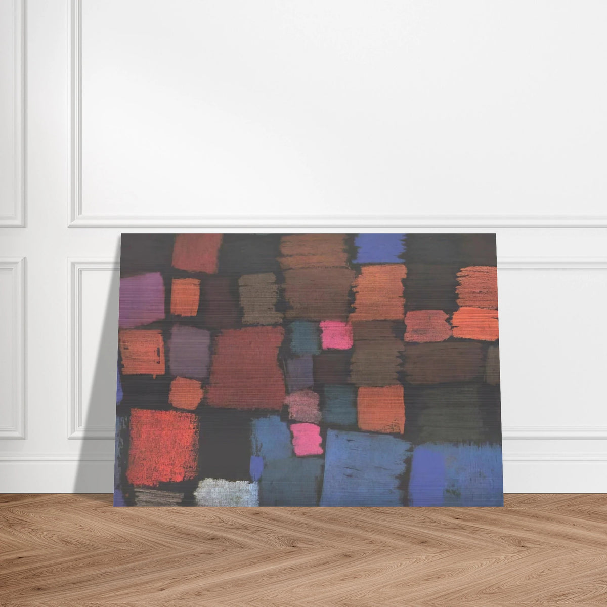 COMING TO BLOOM 1934 - Paul Klee Brushed Aluminum Print - 70x100 cm / 28x40 inches | Paul Klee Aluminum Print | Paul Klee Prints
