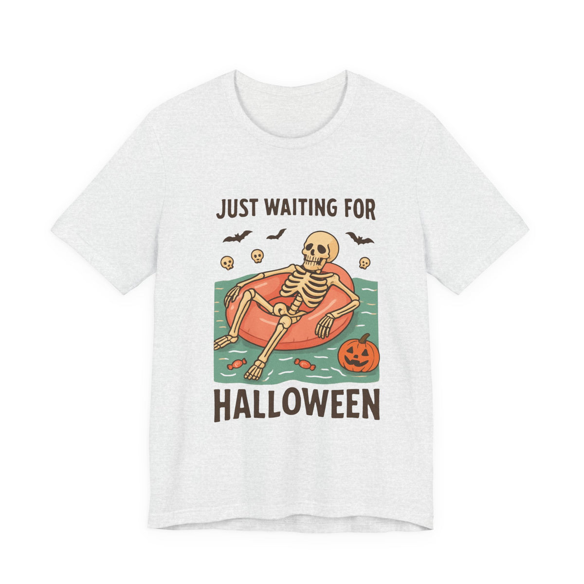 Gruseliges Sommerskelett wartet nur noch auf Halloween