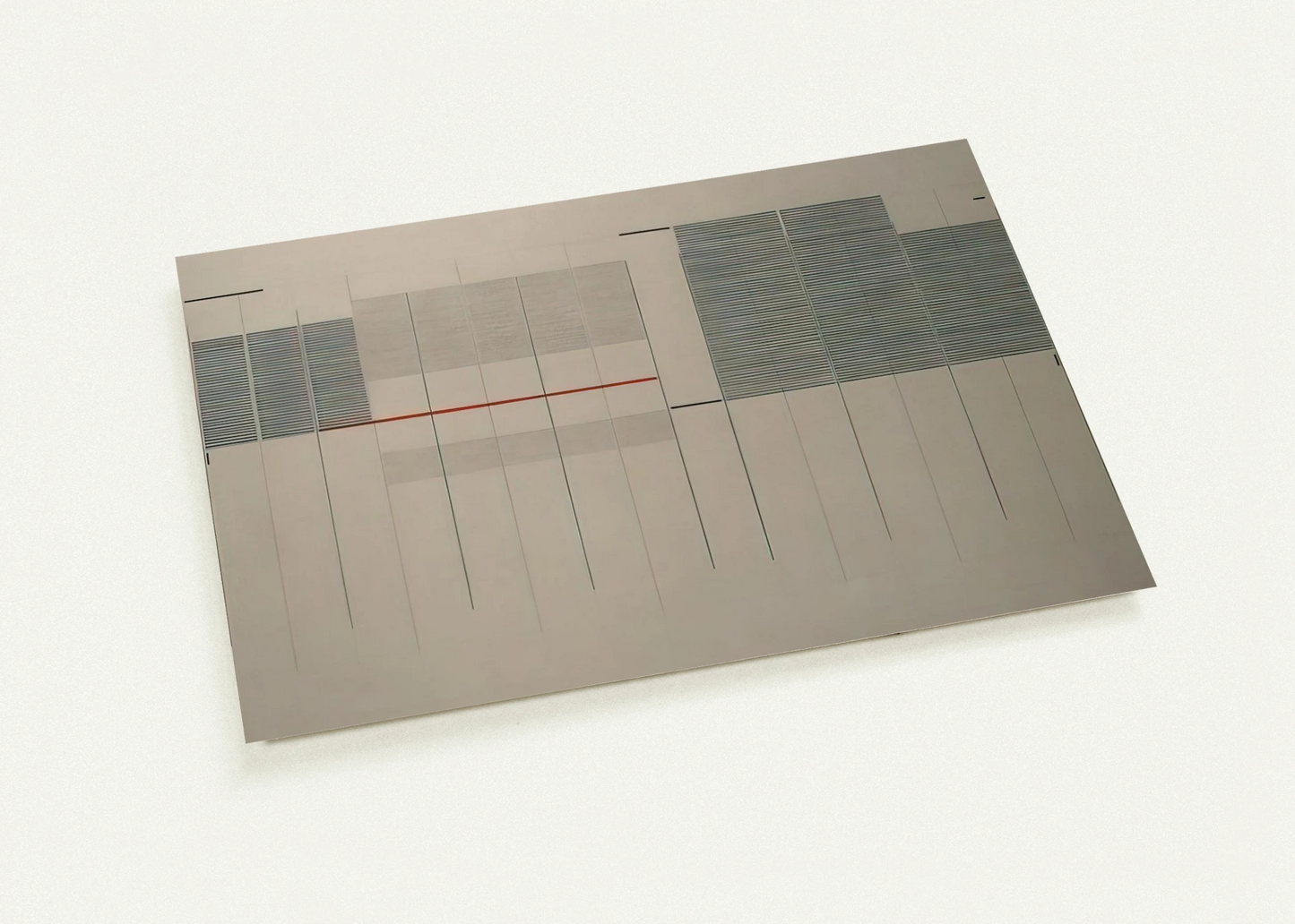 Acrilico no. 13 - 1976 By Bice Lazzari Pack of 10 Post Cards | Bice Lazzari Post Cards | A6 (10.5 x 14.8 cm) - 4.1 x 5.8 inches