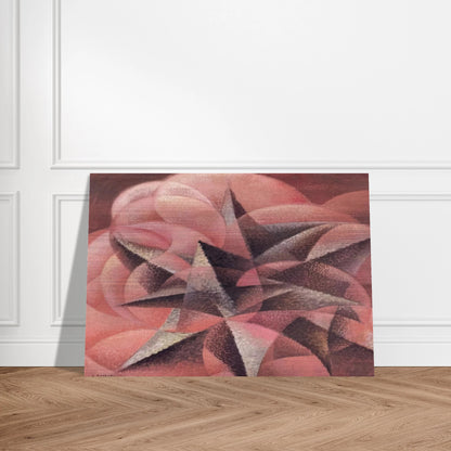 Armonie di forme contrarie - 1935 - Gerardo Dottori Brushed Aluminum Print - 70x100 cm / 28x40 inches | Gerardo Dottori Aluminum Print | Gerardo Dottori Prints