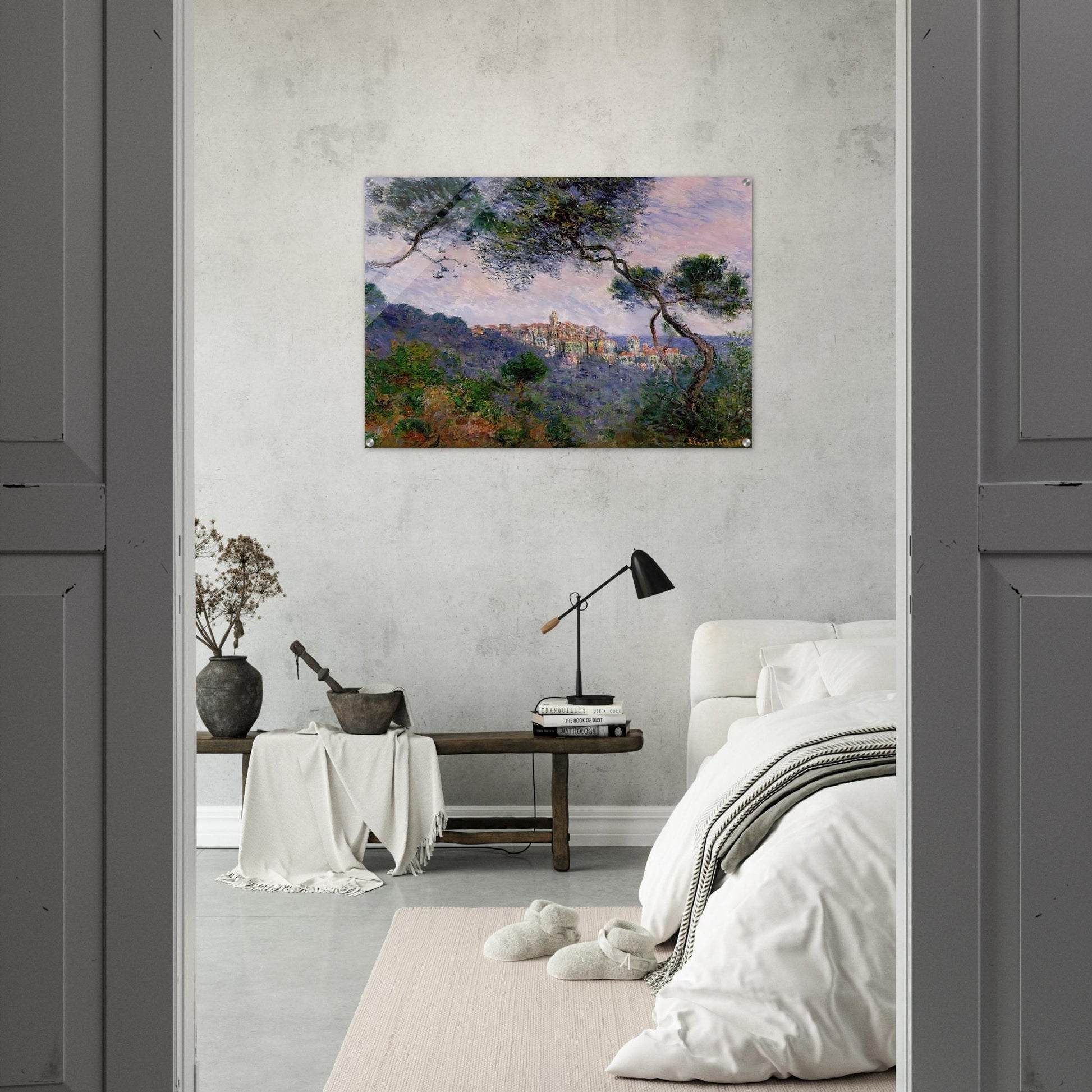 Bordighera, Italy - claude monet Acrylic Print - 70x100 cm / 28x40″ inches