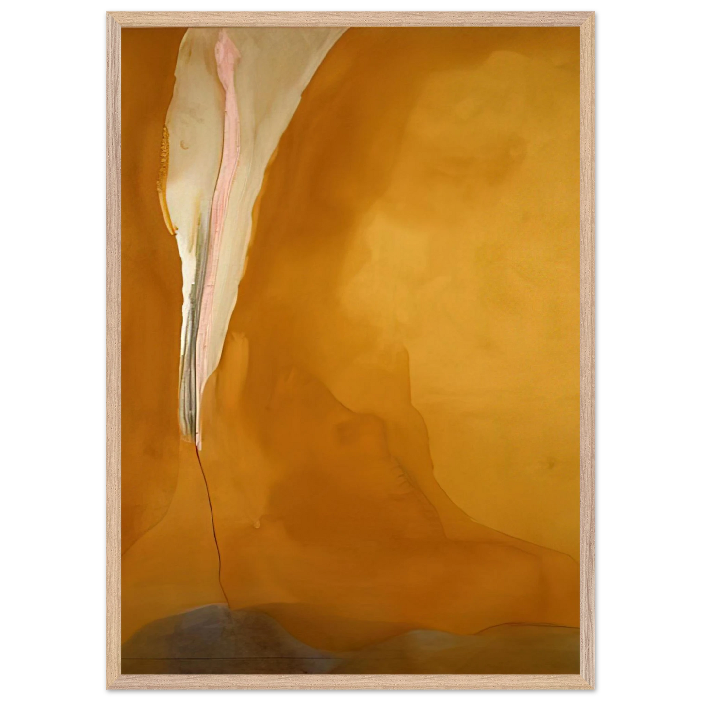 Helen Frankenthaler - Coral Wedge - 1972 Wall art - 15x20 cm / 6x8 inches - Fine Art Poster-canvas - -