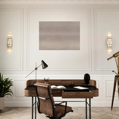 Peach Glow - 1958 - Gene Davis Brushed Aluminum Print - 70x100 cm / 28x40 inches | Gene Davis Aluminum Print | Gene Davis Prints