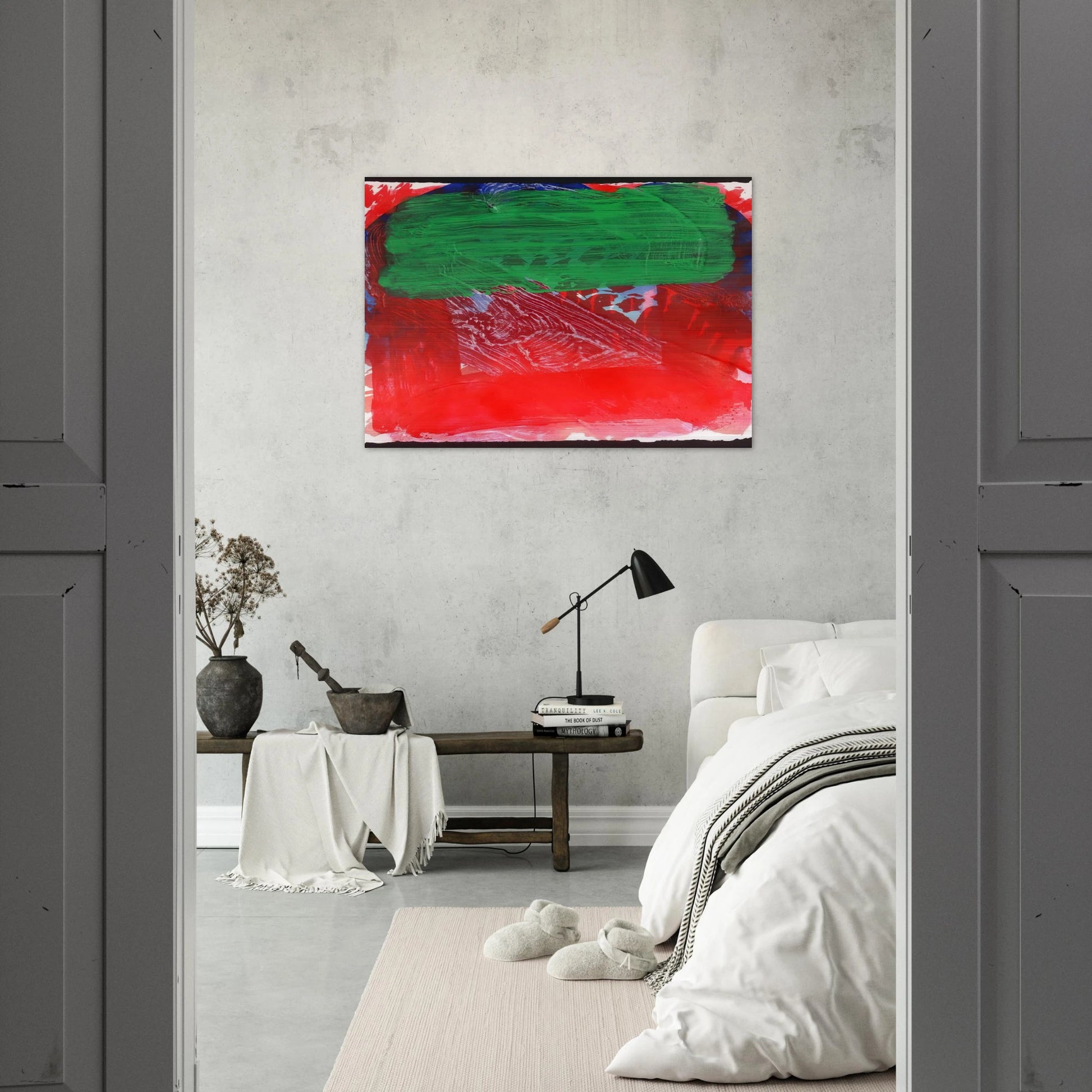 Strictly Personal - 2001 - Howard Hodgkin Brushed Aluminum Print - 70x100 cm / 28x40 inches | Howard Hodgkin Aluminum Print | Howard Hodgkin Prints