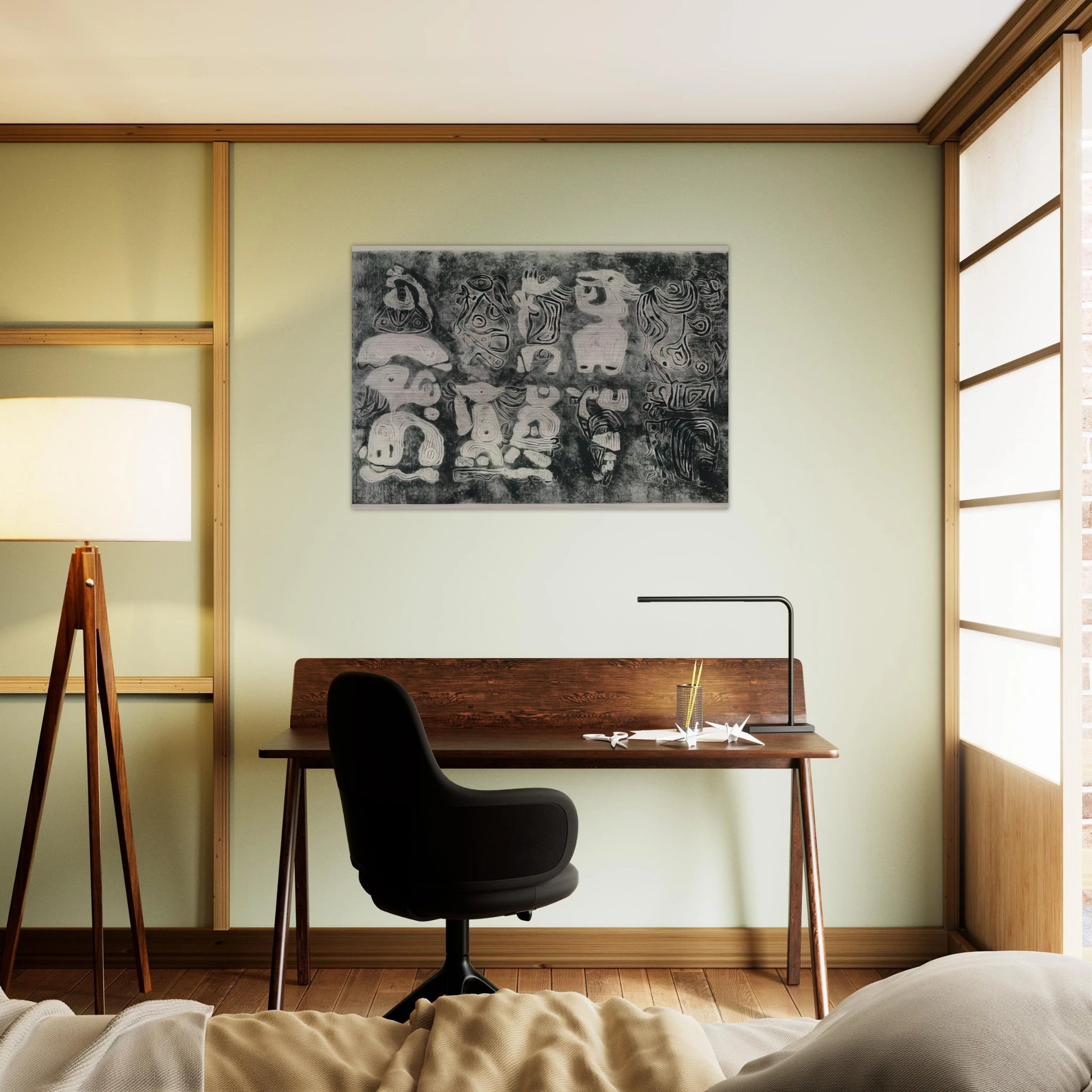 Gilgamesh - Karl Otto Gotz Brushed Aluminum Print - 70x100 cm / 28x40 inches | Karl Otto Gotz Aluminum Print | Karl Otto Gotz Prints