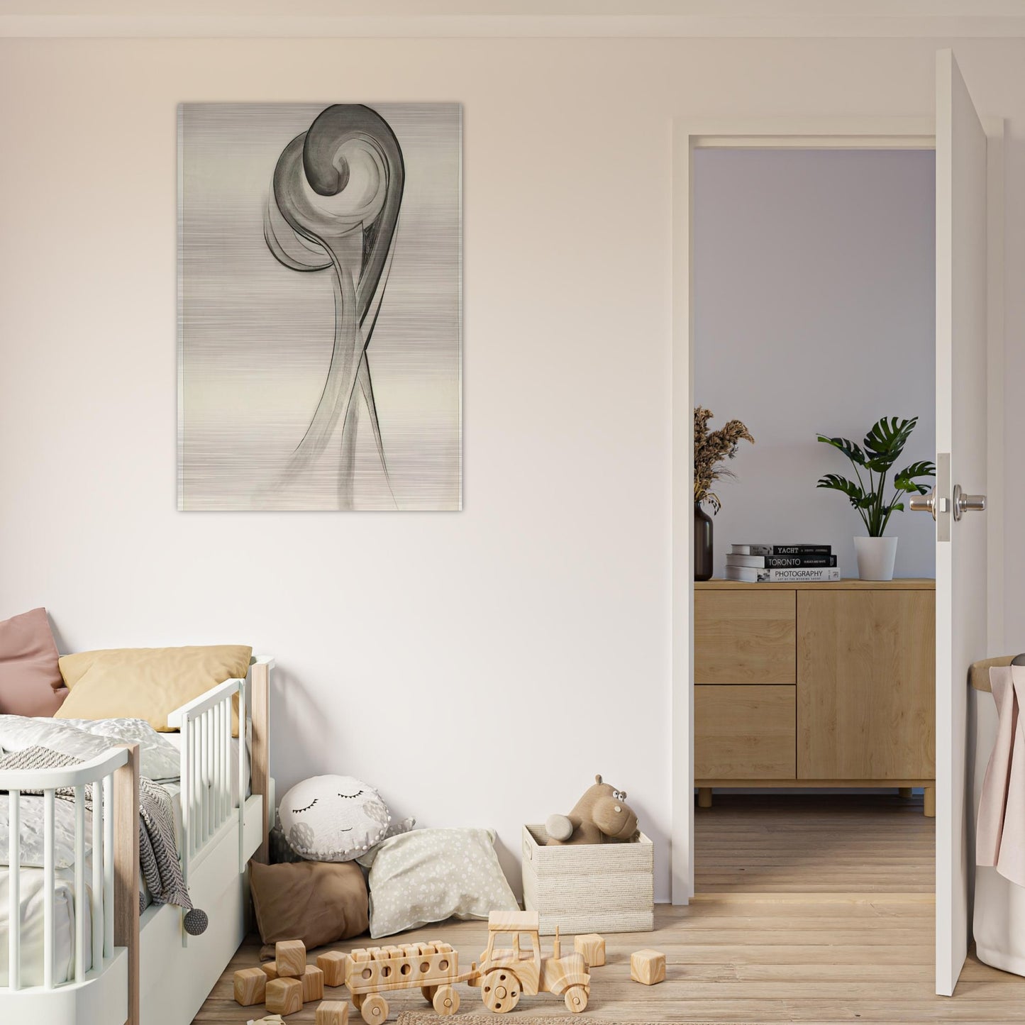 Drawing XII - Georgia O'Keeffe Brushed Aluminum Print - 70x100 cm / 28x40 inches | Georgia O'Keeffe Aluminum Print | Georgia O'Keeffe Prints