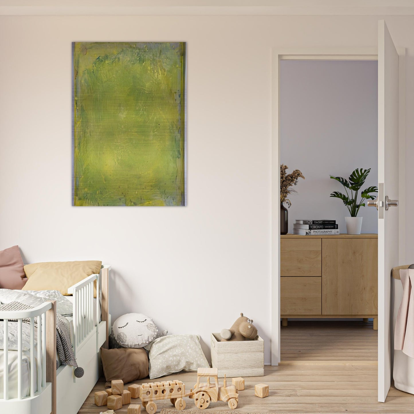 FARBWANNE 1984 - Gotthard Graubner Brushed Aluminum Print - 70x100 cm / 28x40 inches | Gotthard Graubner Aluminum Print | Gotthard Graubner Prints