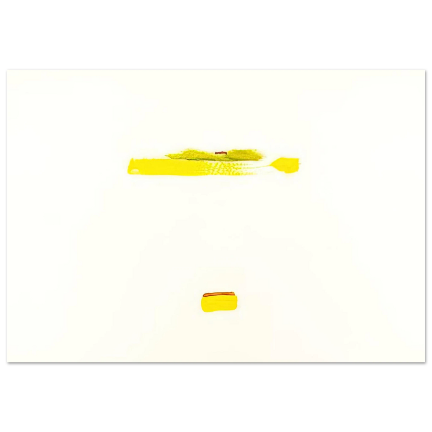 Helen Frankenthaler - New York III - 1972 Wall art - 30x40 cm / 12x16 inches - Premium Wooden Framed Poster With Fine Art Paper-canvas - Black frame