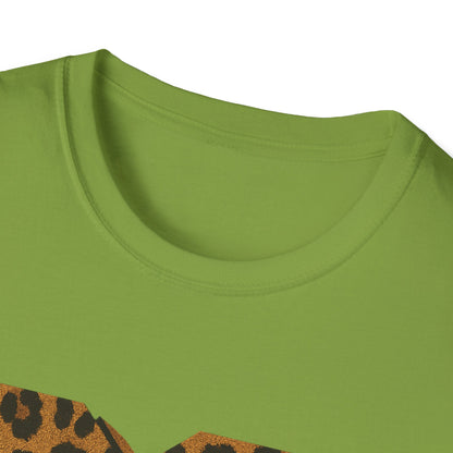 Vintage MTV T-Shirt mit Leopardenmuster, Retro-Musik- und Fernseh-Look der 80er und 90er Jahre, Unisex-Rock-Shirt mit Tiermotiv