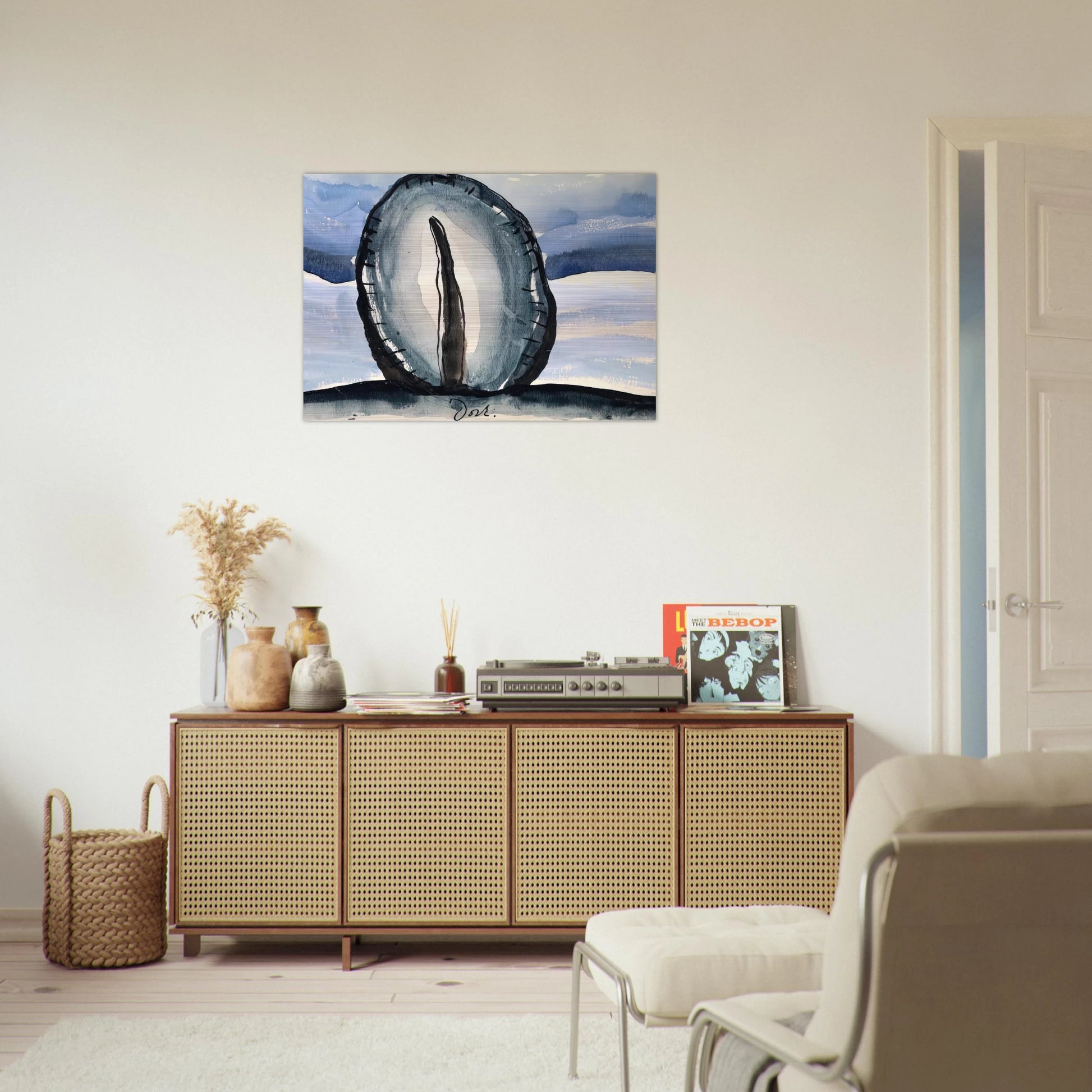 Tree - 1935 - Arthur Dove Brushed Aluminum Print - 70x100 cm / 28x40 inches | Arthur Dove Aluminum Print | Arthur Dove Prints