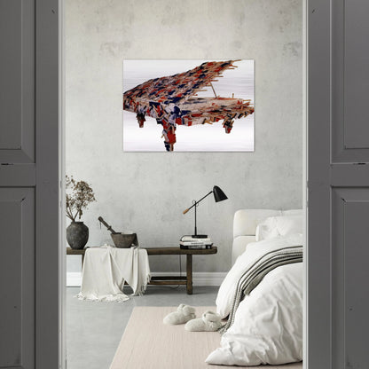 La Marseillaise - 1989 - Arman Brushed Aluminum Print - 70x100 cm / 28x40 inches | Arman Aluminum Print | Arman Prints