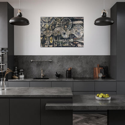 Undulation - 1942 - Richard Pousette-Dart Acrylic Print - 70x100 cm / 28x40″ inches | Richard Pousette-Dart Wall Art | Richard Pousette-Dart Prints