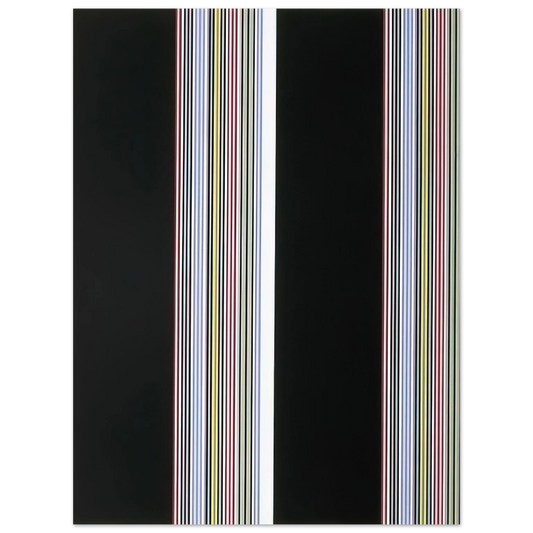Gene Davis - Smithsonian Resident Associates Program 1985 20th Anniversary Poster - 1985  75x100 cm / 30x40inches Fine Art Poster