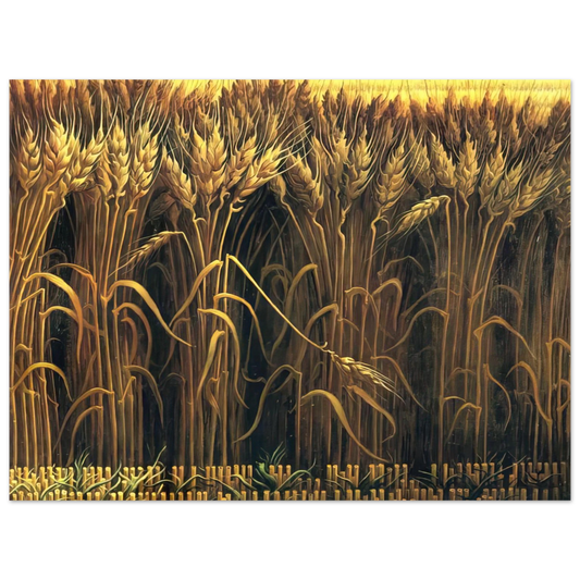 Thomas Hart Benton - WHEAT  75x100 cm / 30x40inches Fine Art Poster