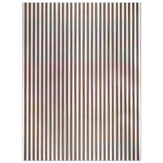 Bridget Riley - ZING 1 1971  75x100 cm / 30x40inches Fine Art Poster