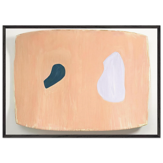 Timandra - 2007 - Ron Gorchov 70x100 cm / 28x40 inches Framed Art Print – Black Wooden Frame