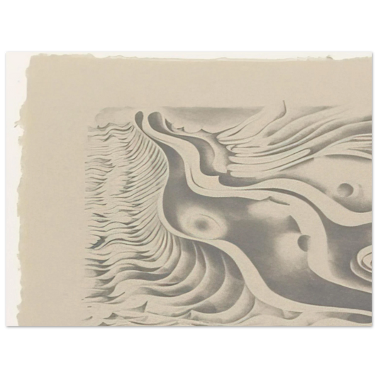 Lee Bontecou - FIFTEENTH STONE 1980  75x100 cm / 30x40inches Fine Art Poster