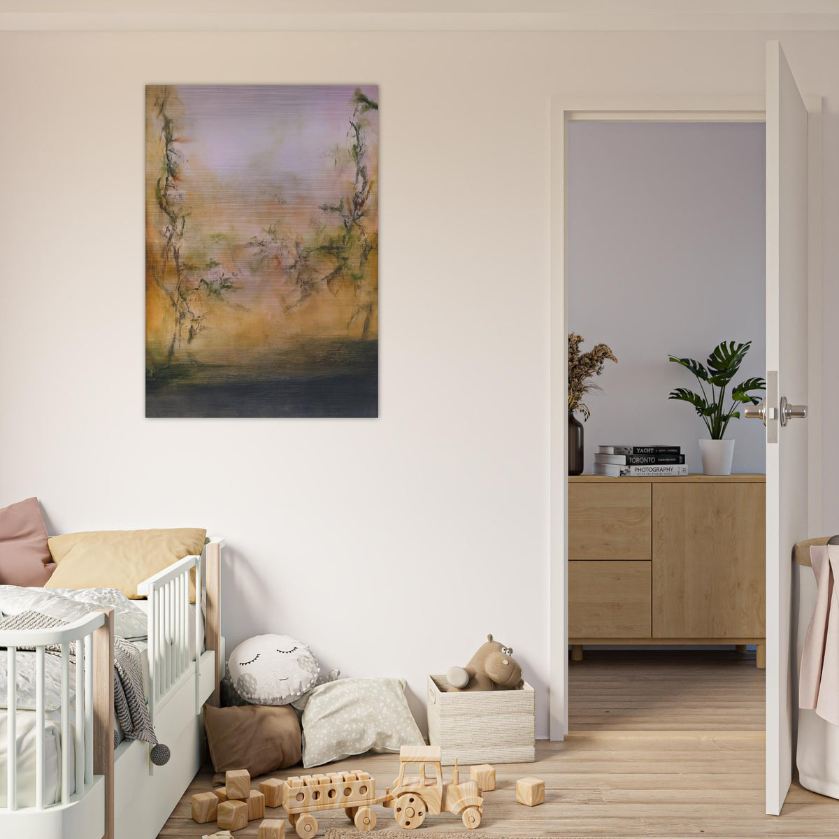 25 5 2001 2001 - Zao Wou-Ki Brushed Aluminum Print - 70x100 cm / 28x40 inches | Zao Wou-Ki Aluminum Print | Zao Wou-Ki Prints