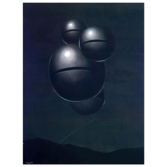 Rene Magritte - THE VOICE OF SPACE 1928 1  75x100 cm / 30x40inches Fine Art Poster
