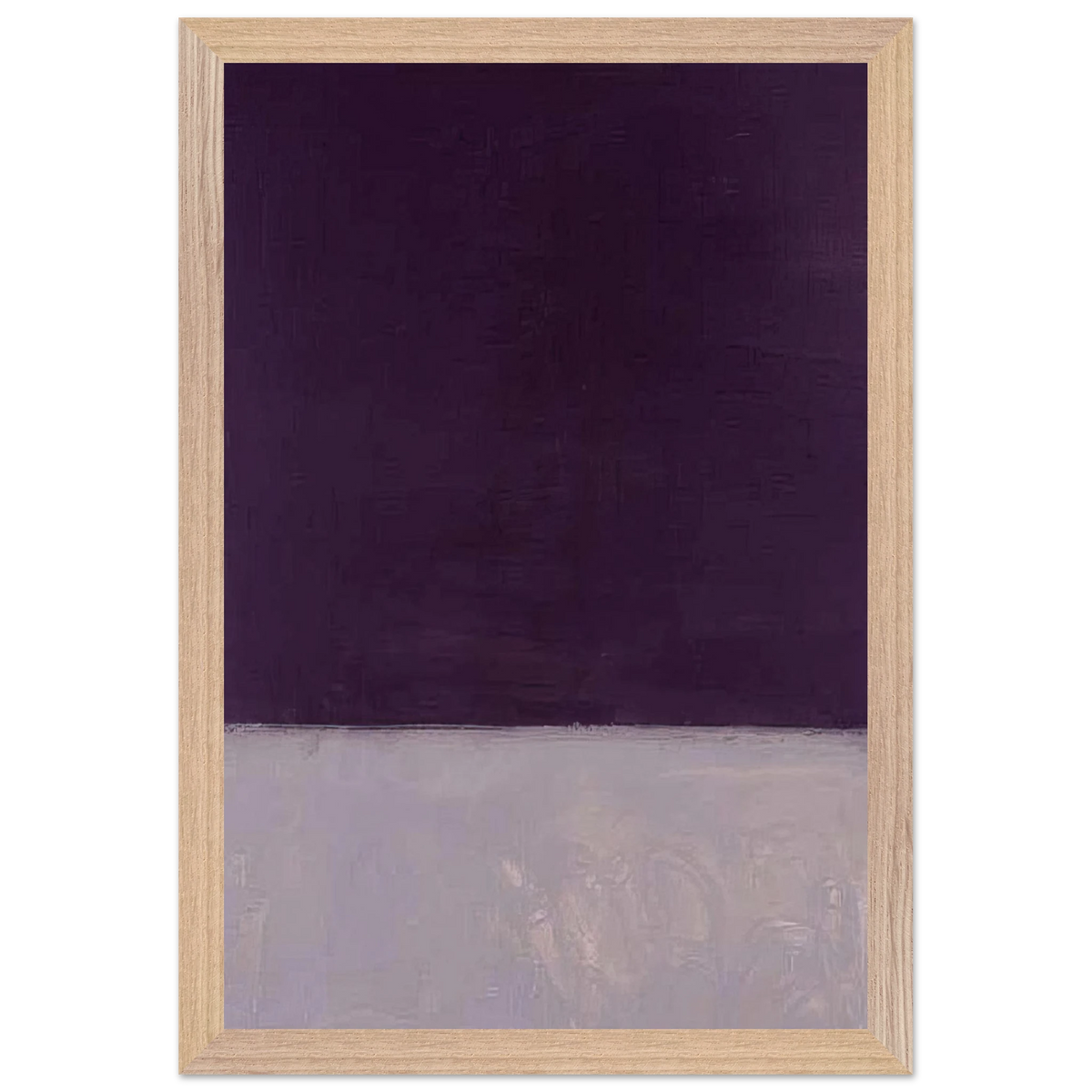 Mark Rothko - Untitled Black and Gray - 1970 Wall Art - 30x40 cm / 12x16 inches - Fine Art Poster-canvas - -