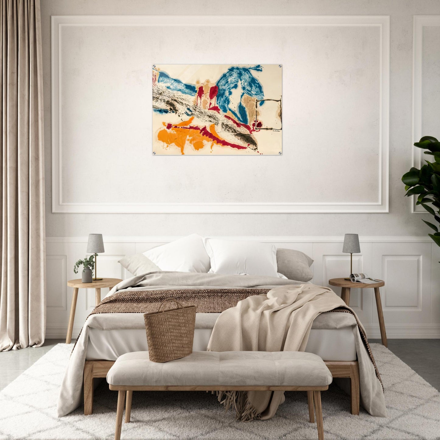 Alassio, 1960- - Helen Frankenthaler Acrylic Print - 70x100 cm / 28x40″ inches